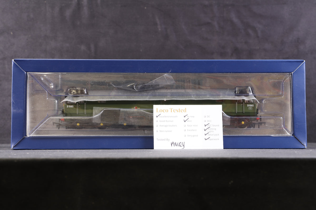 Bachmann OO 35-410 Class 47/0 &#39;D1565&#39; BR Two-Tone Green, DCC Sound