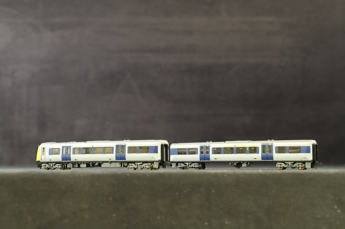 Graham Farish N 371-700 Cl. 350/1 Desiro EMU &#39;350111&#39; &#39;Apollo&#39; Silverlink (Unbranded), DCC Fitted