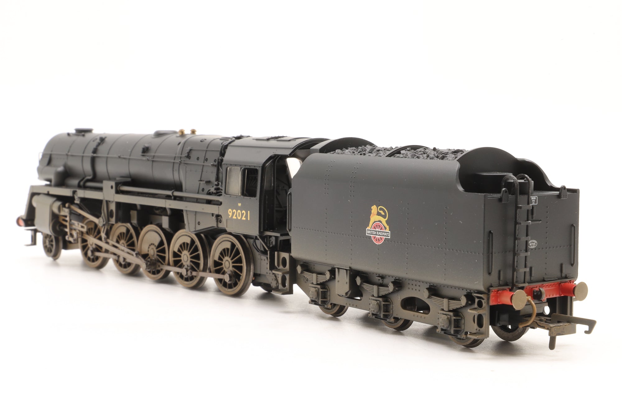 Hornby Railroad OO R3356 Class Crosti 9F '92021' BR Black E/C Weathered DCC Sound