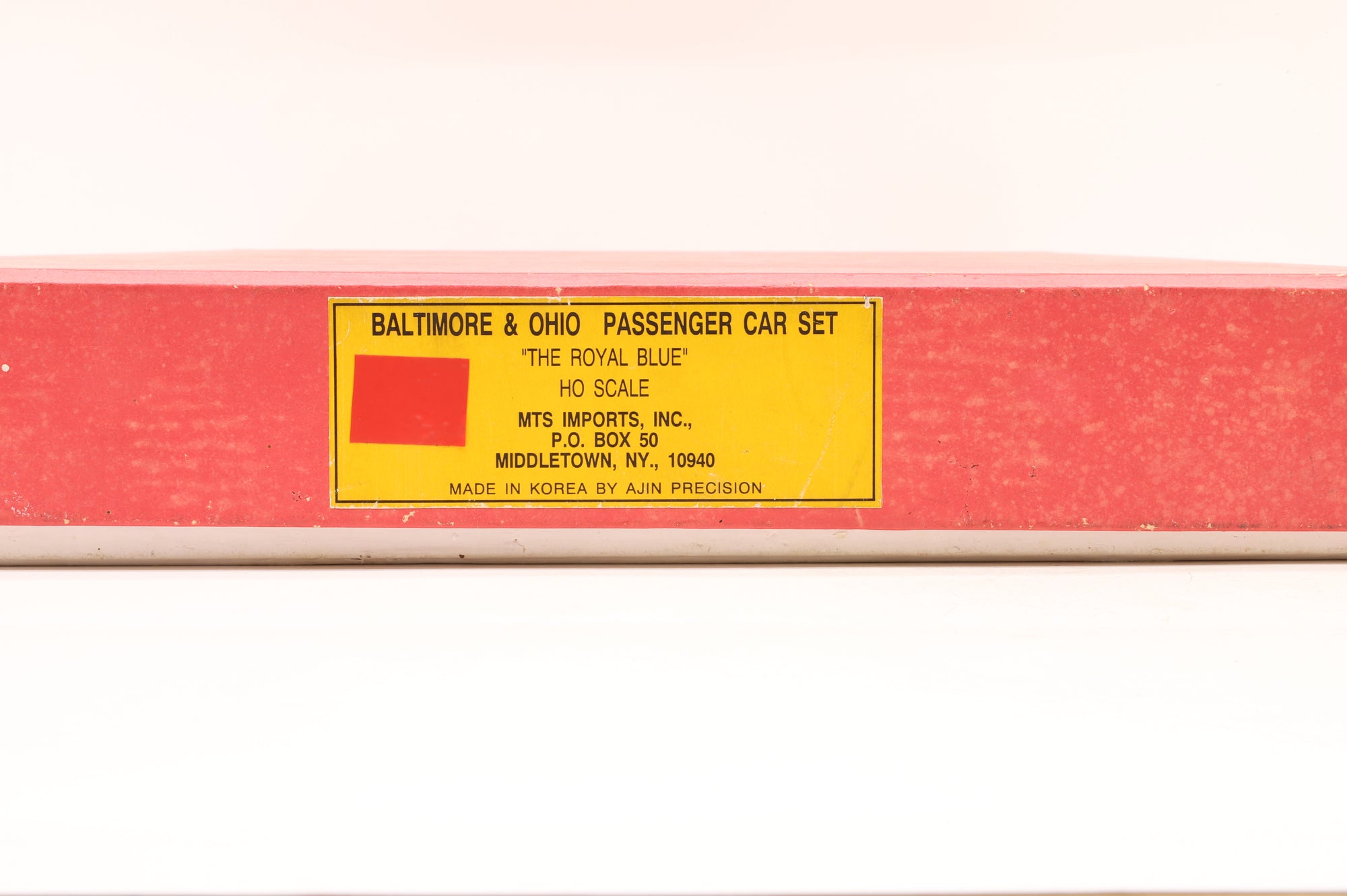 MTS Imports HO Brass Baltimore & Ohio Passenger Car Set 'The Royal Blue' Factory Painted