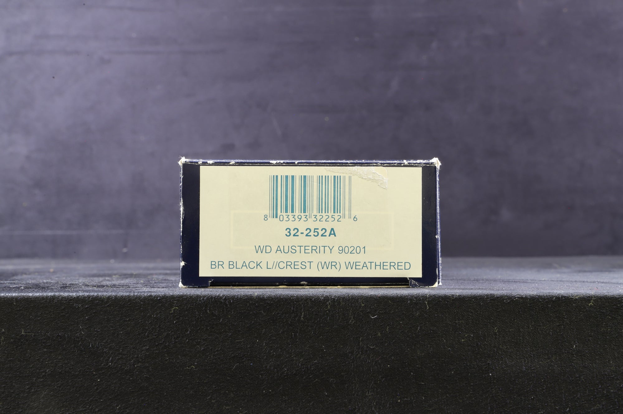 Bachmann OO 32-252A WD Austerity '90201' BR Black L/Crest (WR) Weathered