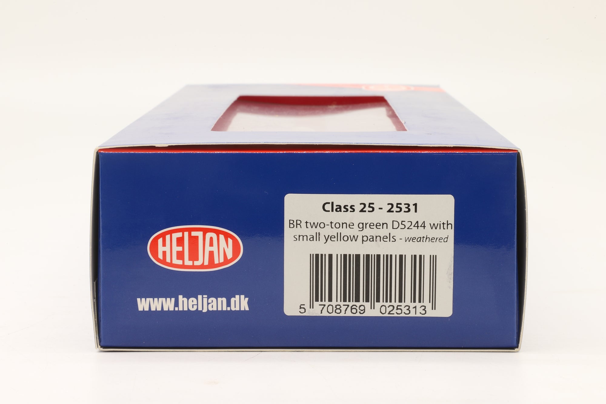 Heljan OO 2531 Class 25 'D5244' BR Two Tone Green SYP Weathered
