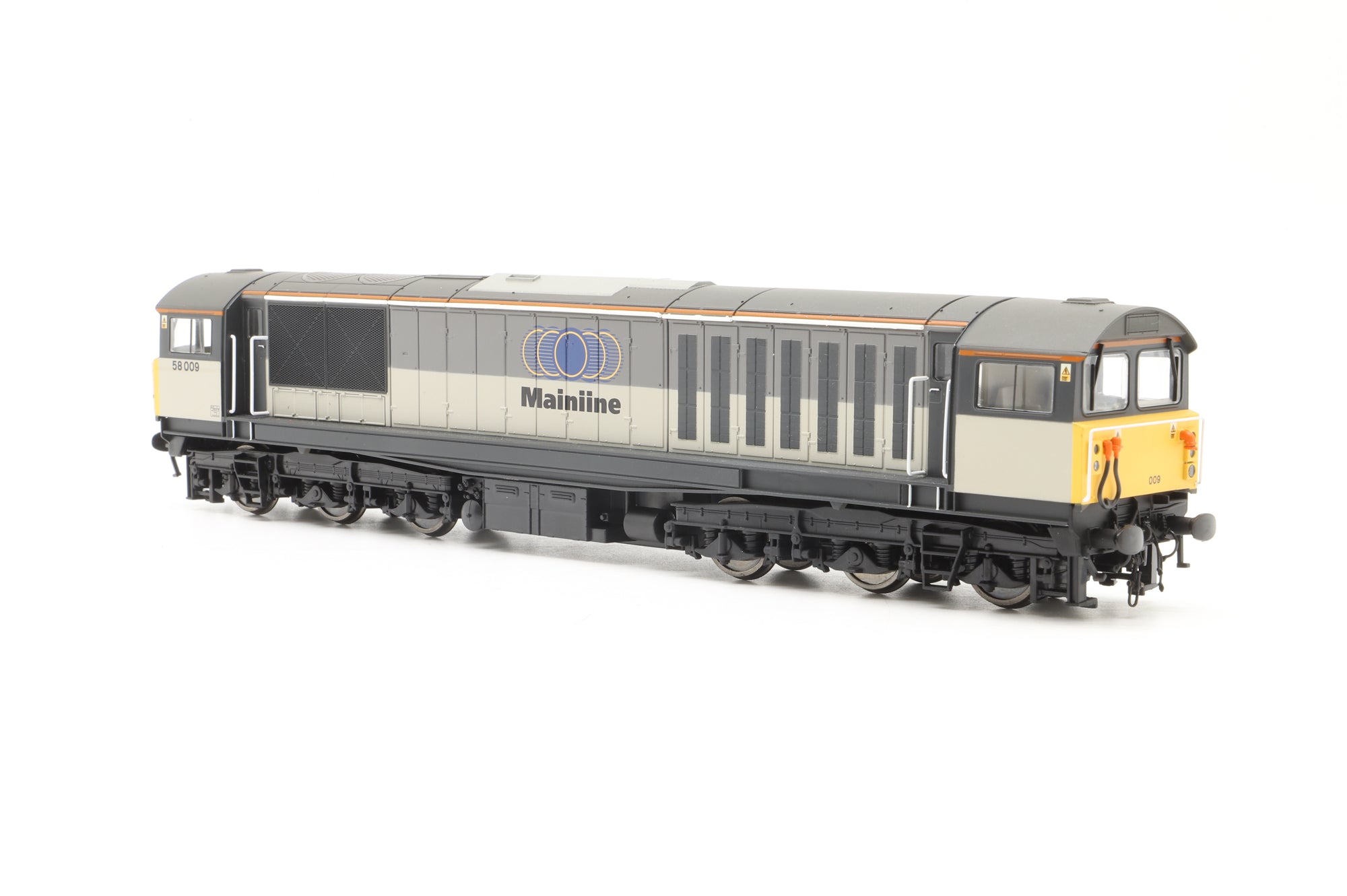 Heljan OO 58061 Class 58 580009 in Rebranded Railfreight/Mainline Livery - Misprinted Livery