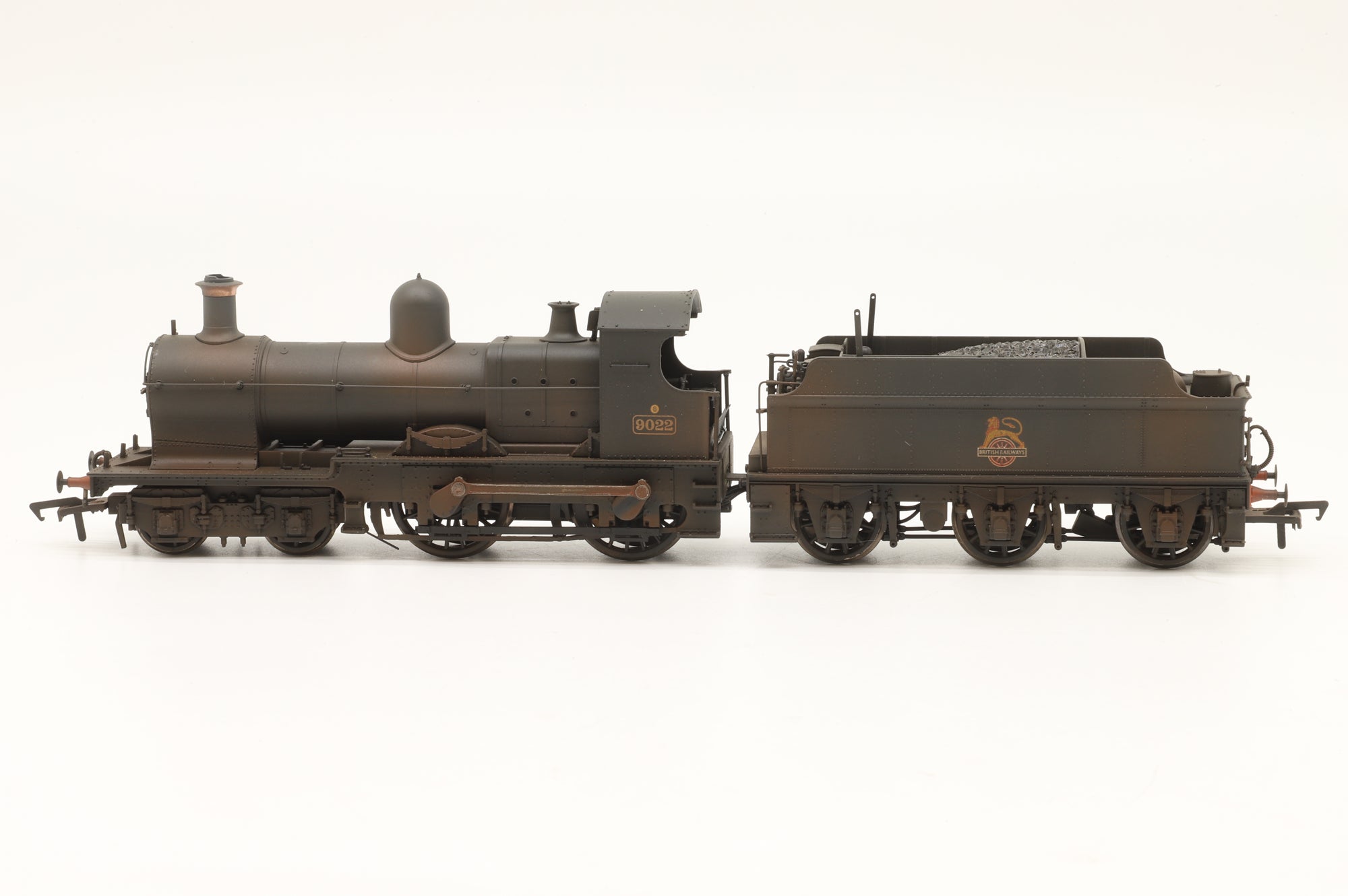 Bachmann OO 31-085 GWR 3200 Class '9022' BR Black E/C Weathered DCC Fitted