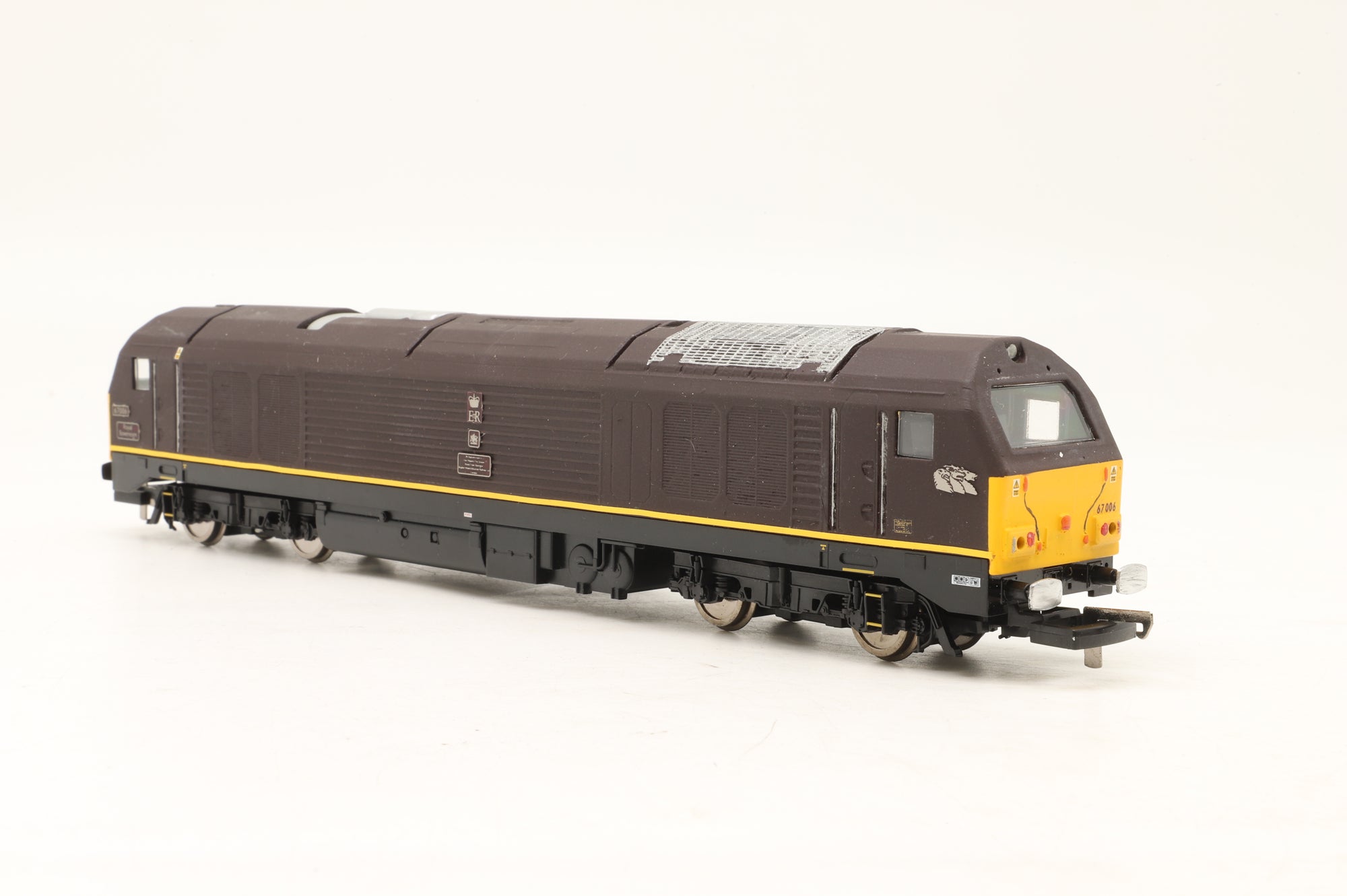 WORKSHOP Lima OO Class 67 67006 'Royal Soverign' EWS Royal Train Livery, Non-Runner, Re-Paint & Name