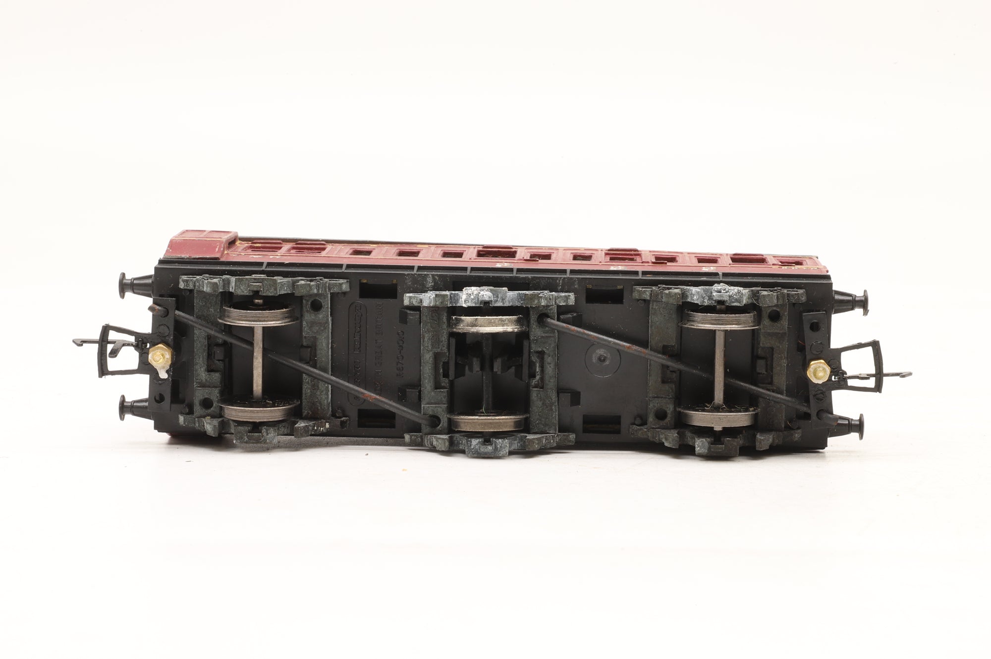 GEM/ Hornby OO Rake Of 4 6 Wheel LNWR Coaches Kit Built
