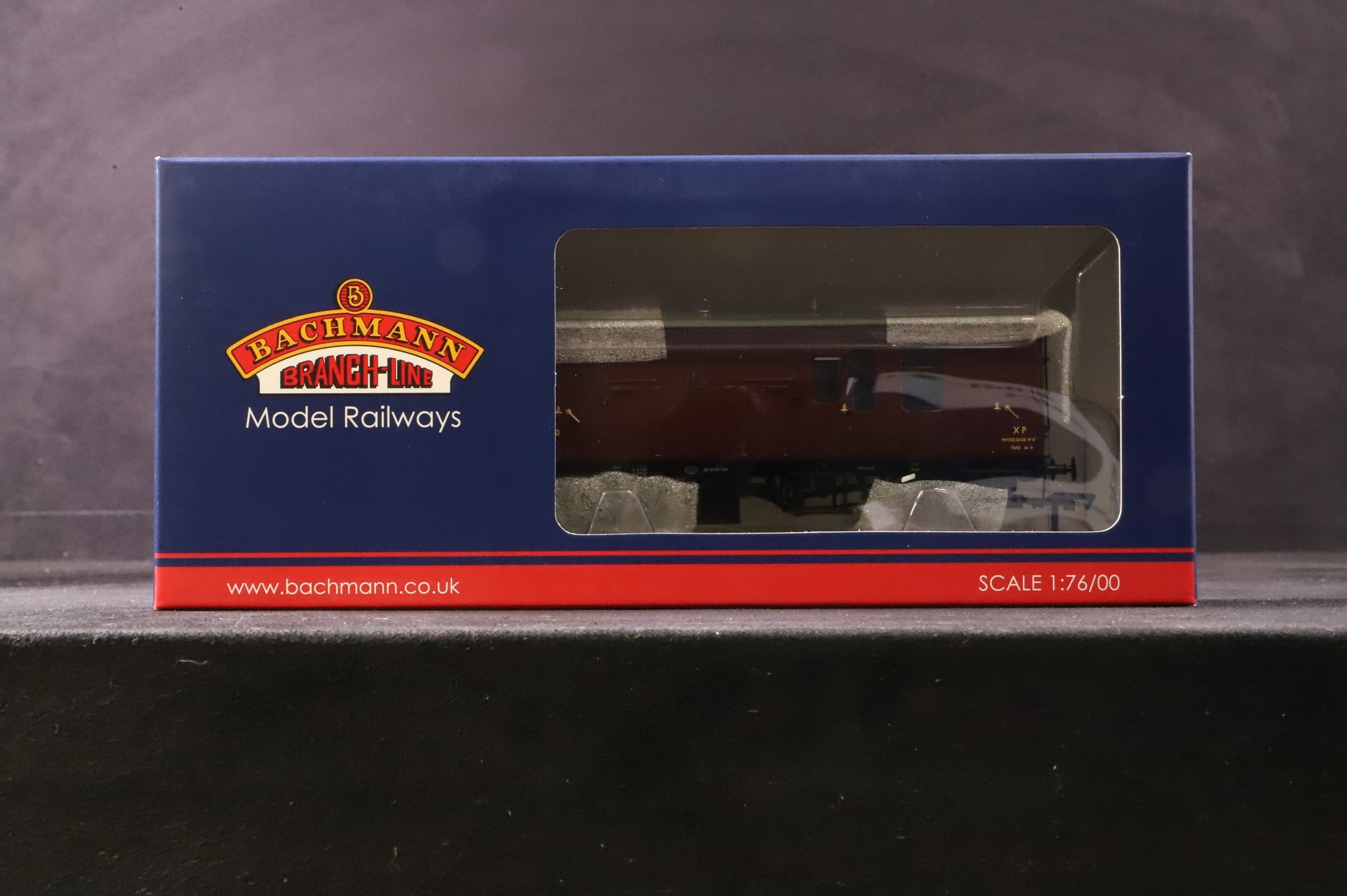 Bachmann OO 38-527Y BR Mk1 Horse Box Twin Pack Maroon MR Excl. TMC