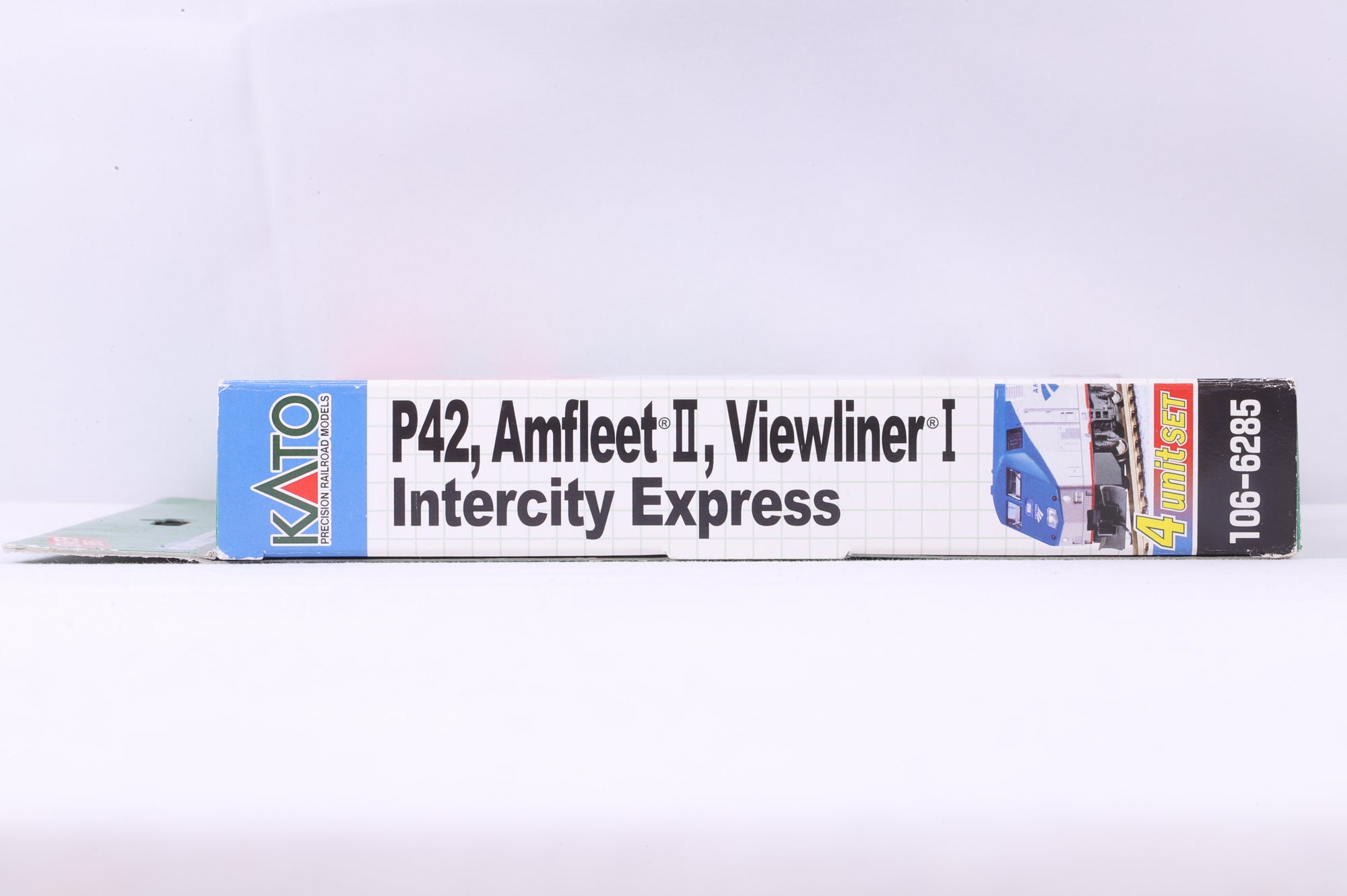 Kato N 106-6285 P42 Amfleet II Viewliner I Intercity Express 4 Unit Set '150', DCC Fitted