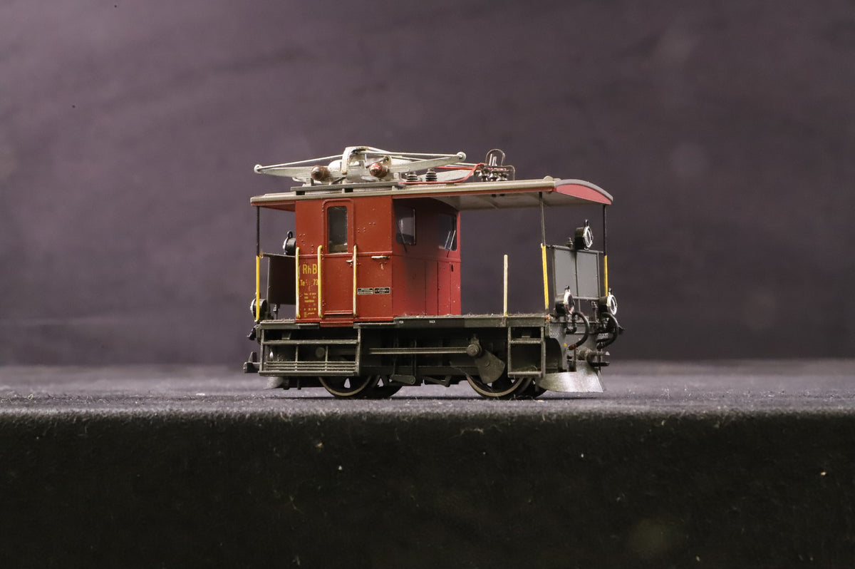 Bemo HOm 1270-103 Class Te 2/2 Works Tractor 73 of the Rhaetian Railway NON RUNNER