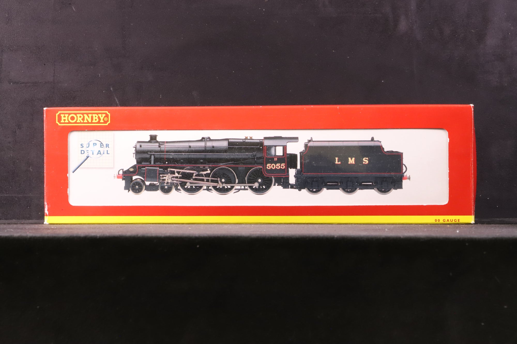 Hornby OO R2257 Black 5 '5055' LMS Lined Black