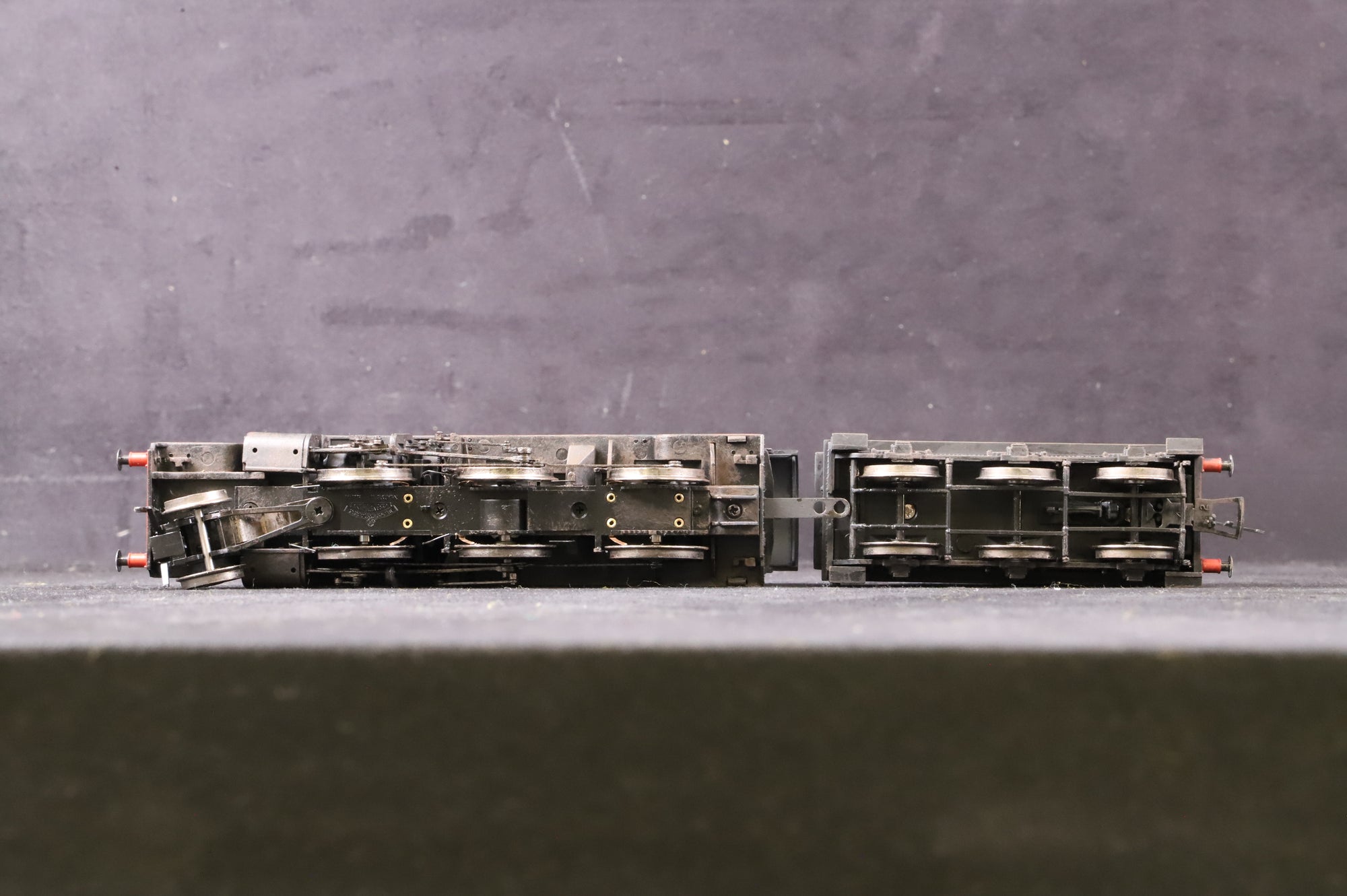 WORKSHOP Bachmann OO Hughes Crab 32783 in BR Black w/ Late Crests - Weathered