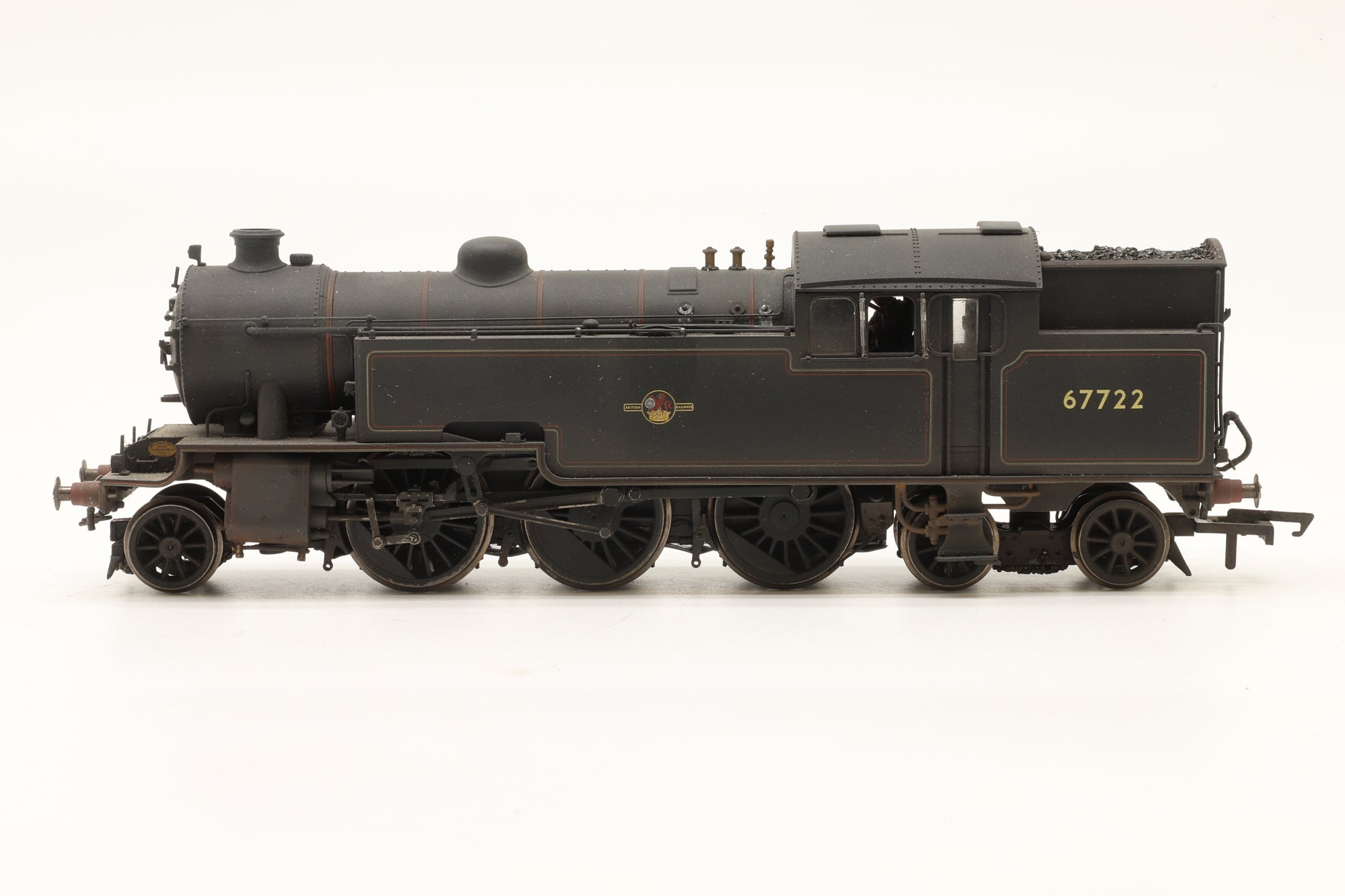 WORKSHOP Hornby OO R2914 Thompson L1 '67722' BR Lined Black Weathered DCC Fitted