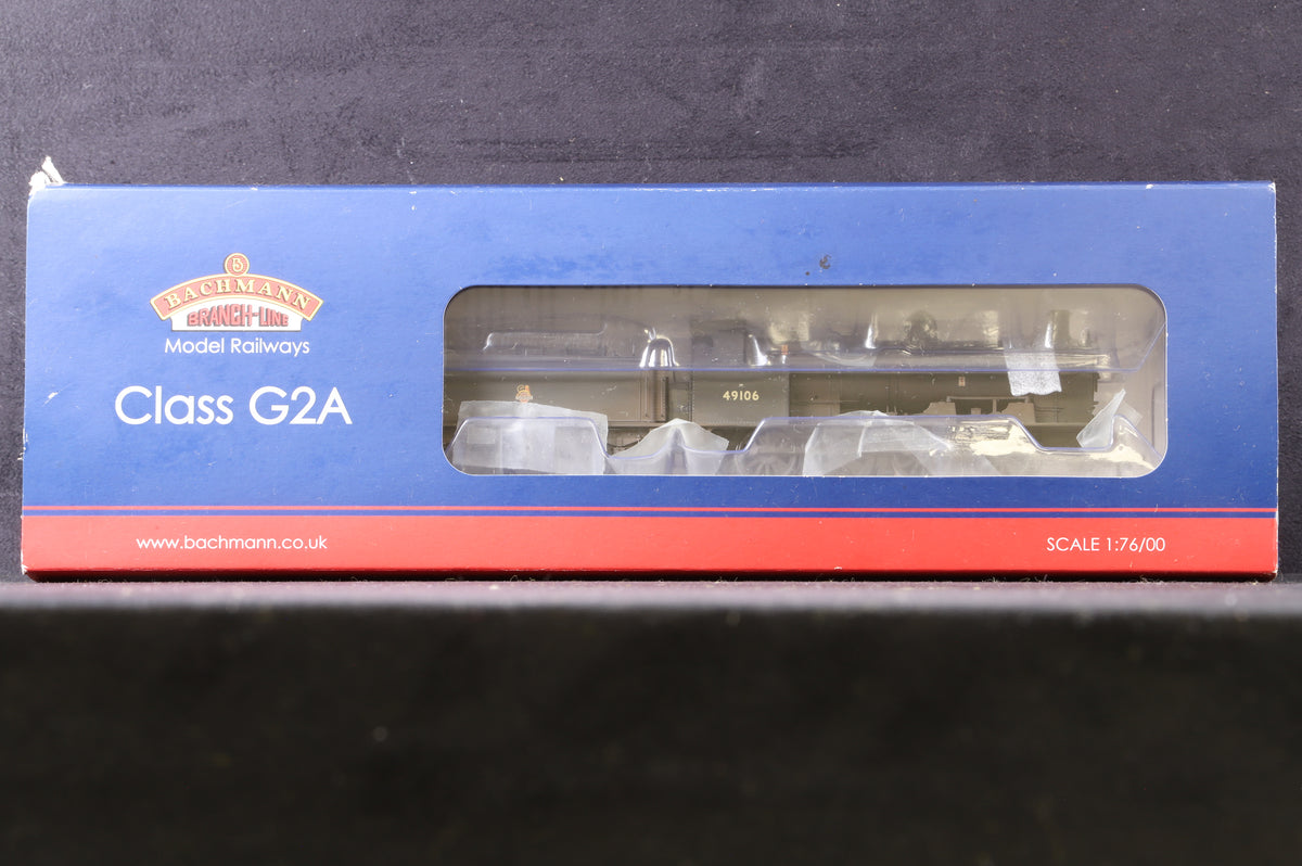 Bachmann OO 31-481 Class G2A &#39;49106&#39; BR Black E/C Weathered