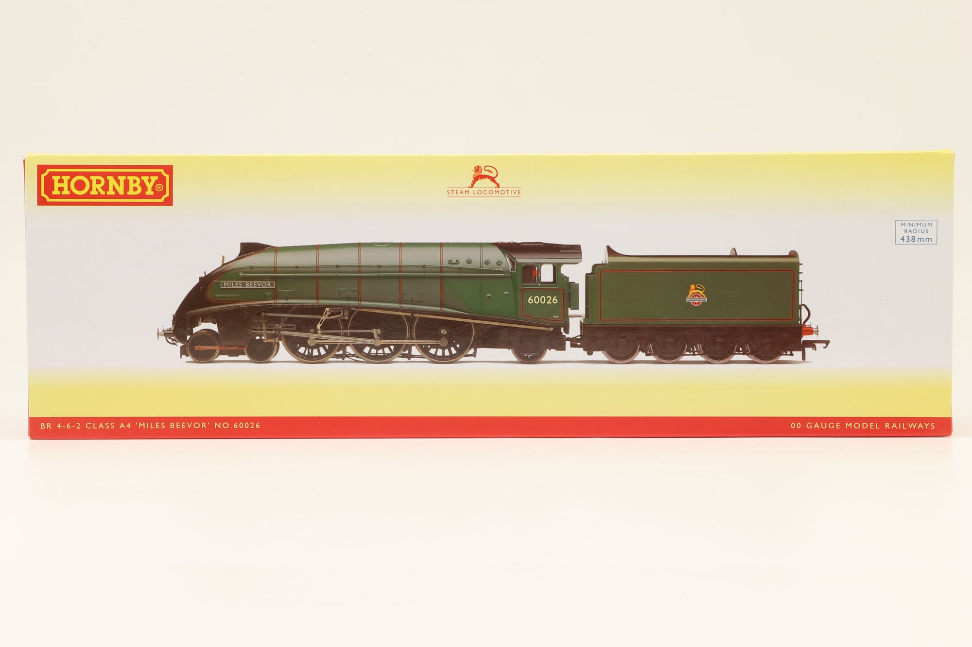 Hornby OO R3522 Class A4 '60026' 'Miles Beevor' BR Green E/C