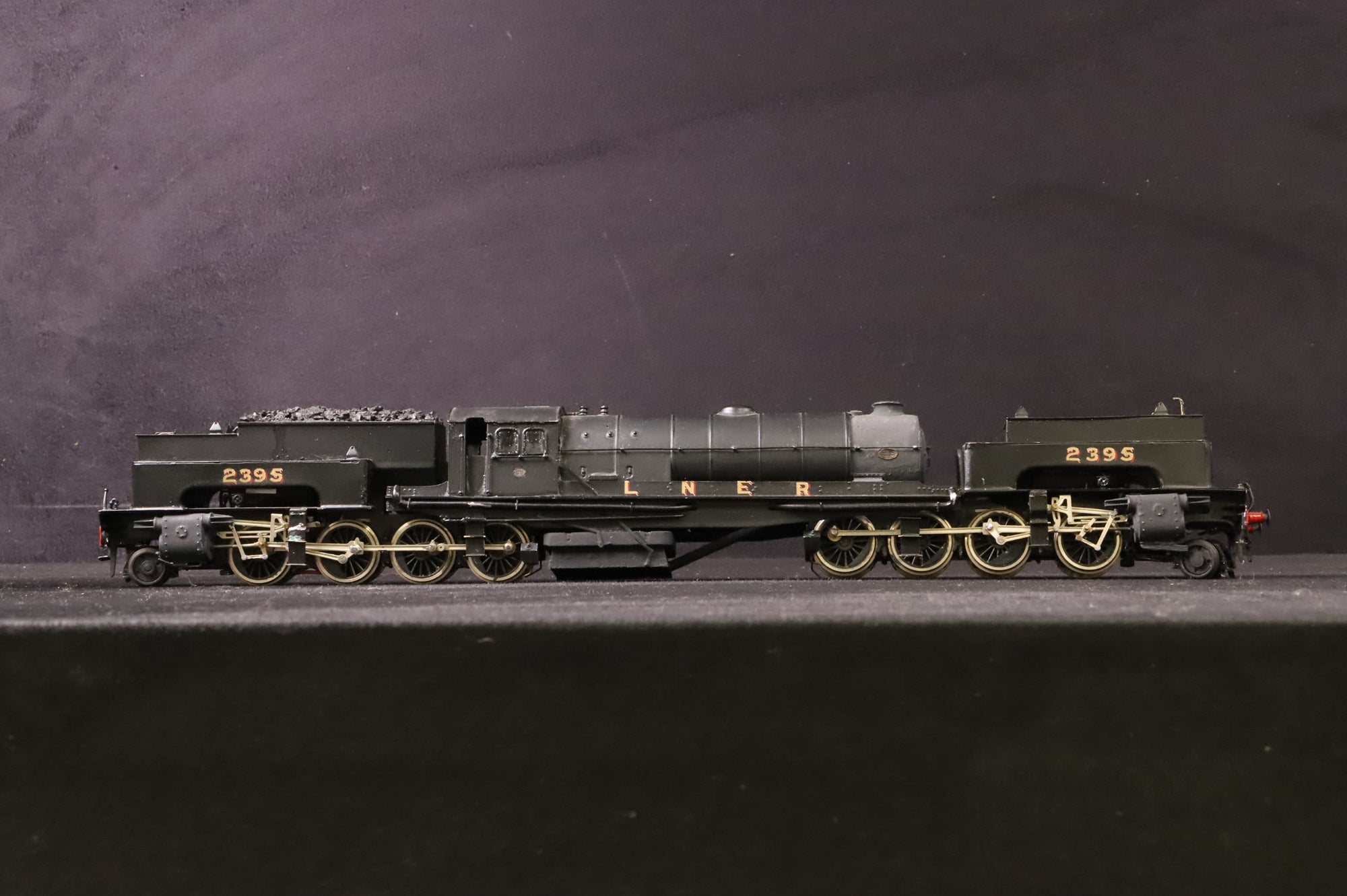 DJH OO K40 LNER/ BR Garrat 2-8-0/ 0-8-2  '2395' LNER Black Kit Built