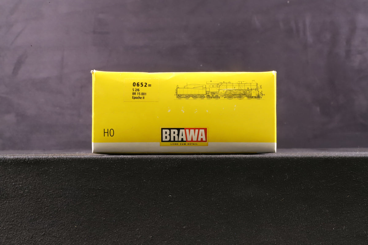 Brawa HO 0652 S2/6 BR 15 001 Ep.III, DCC Fitted