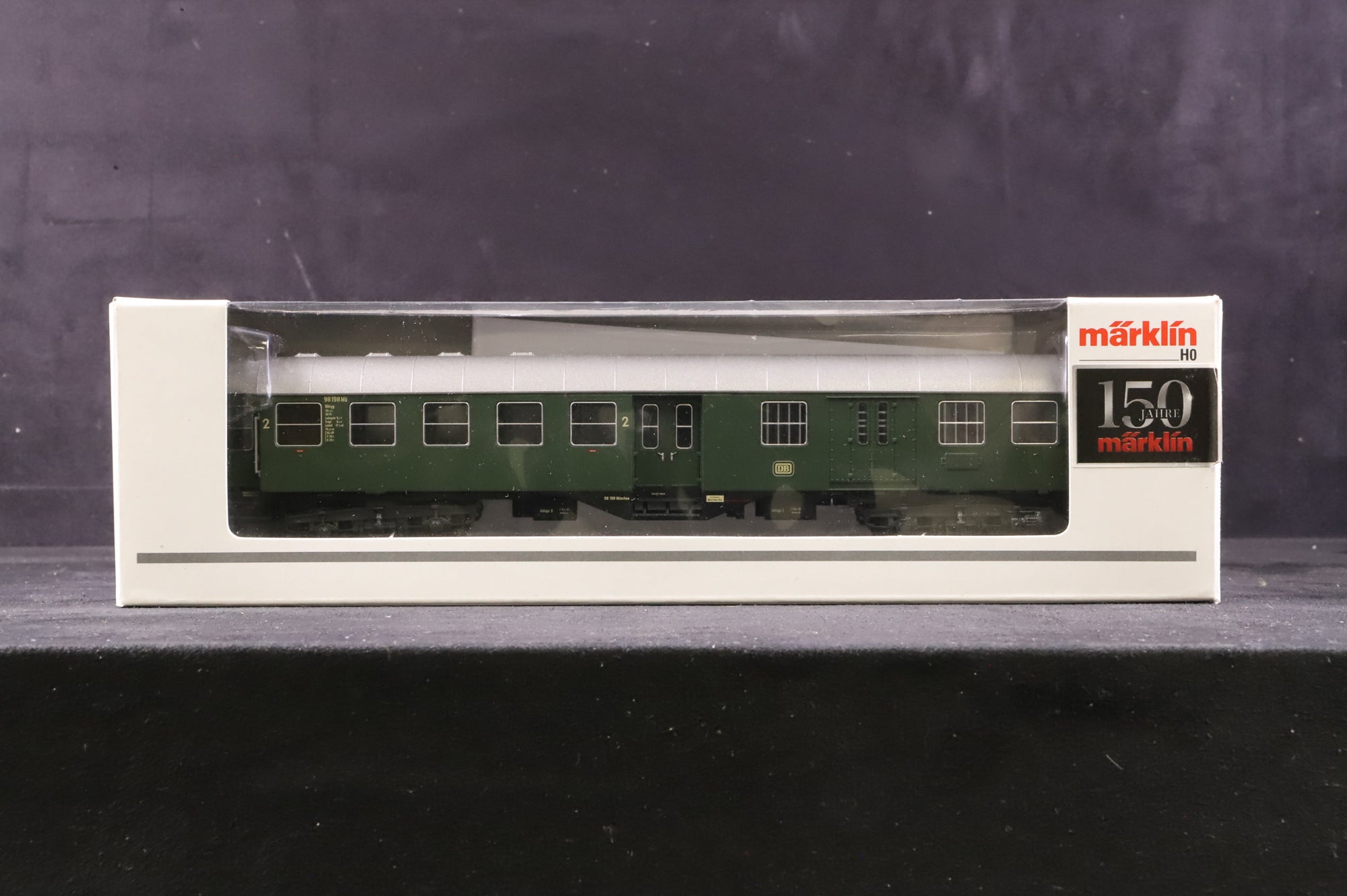 Marklin HO Rake Of 3 Green DB Coaches Inc. 4131, 4132 & 4133