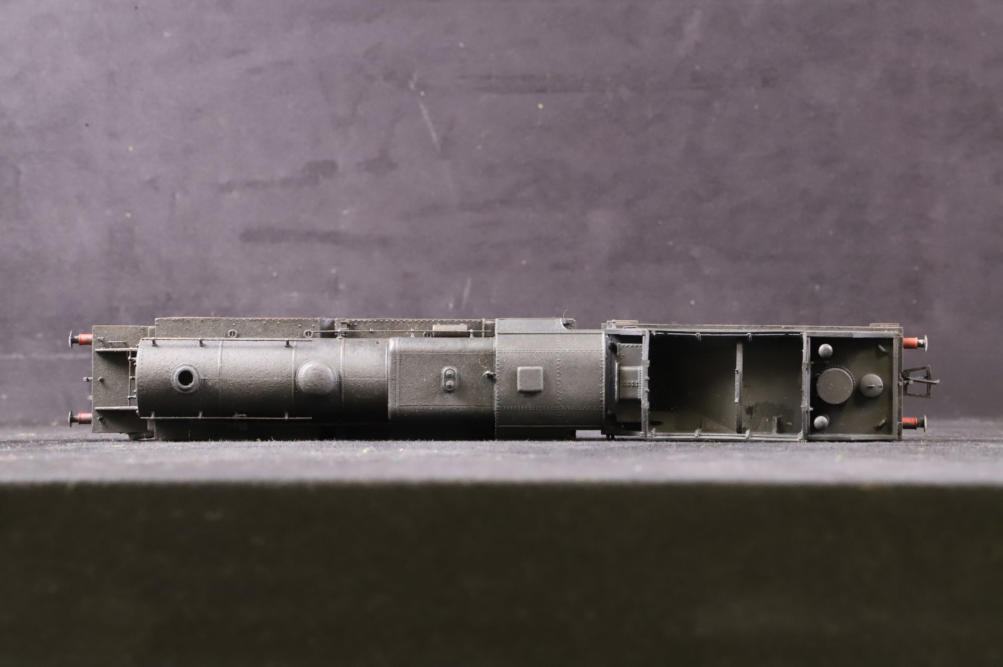 WORKSHOP Bachmann OO Hughes Crab 32783 in BR Black w/ Late Crests - Weathered