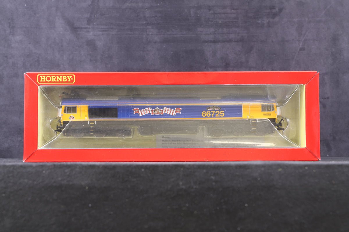 Hornby OO R3902 Class 66 &#39;66725&#39; GBRf &#39;Sunderland&#39;