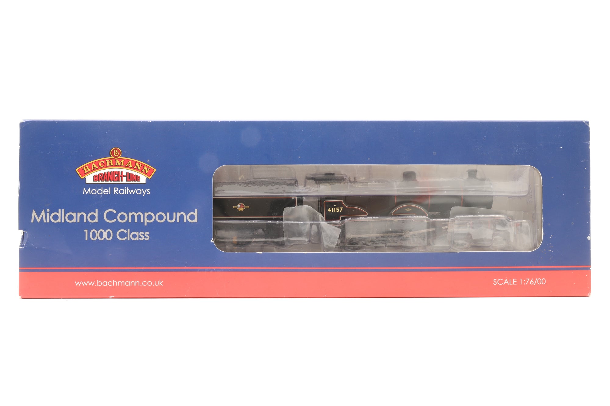 Bachmann OO 31-933 Midland Compound '41157' BR Black L/C DCC Fitted
