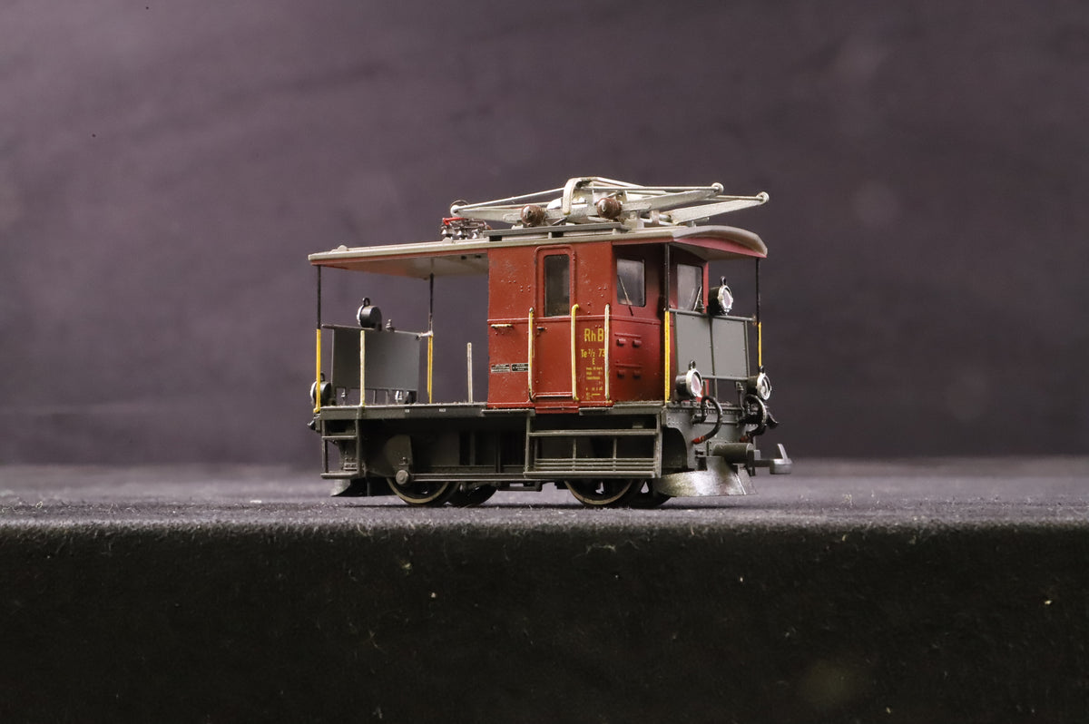 Bemo HOm 1270-103 Class Te 2/2 Works Tractor 73 of the Rhaetian Railway NON RUNNER