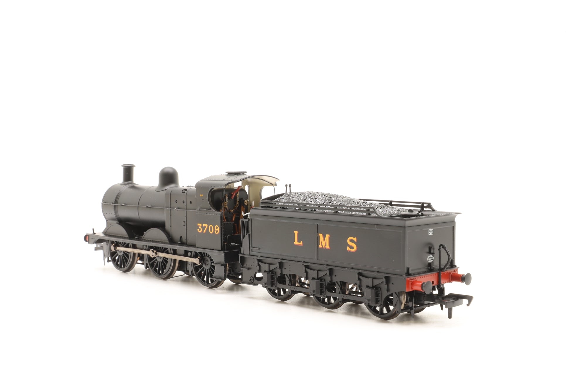 Bachmann OO 31-627A Class 3F 3709 in LMS Black