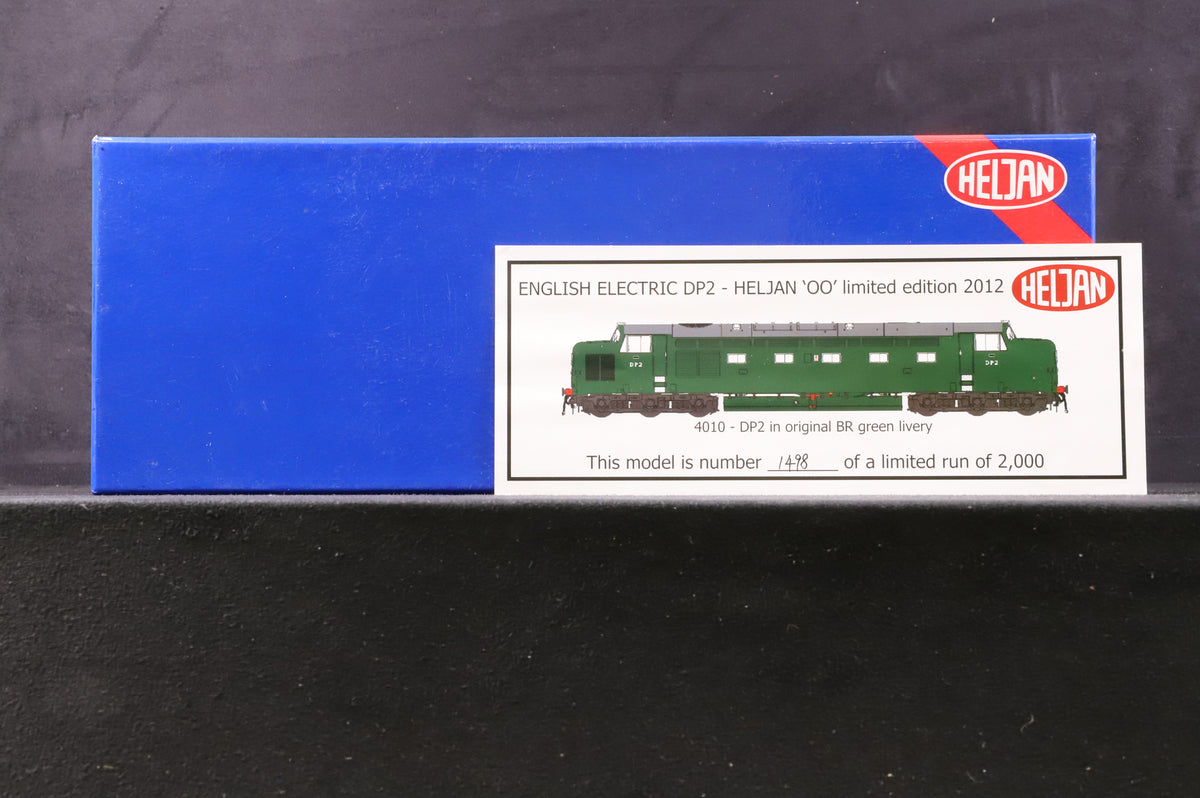 Heljan OO 40101 English Electric DP2 Prototype in Early BR Green Livery