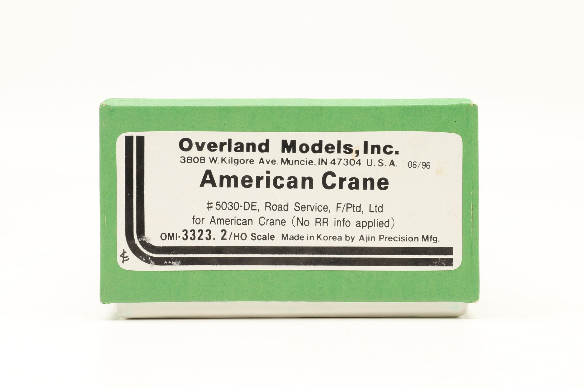 Overland Models HO Brass #5030-DE American Crane