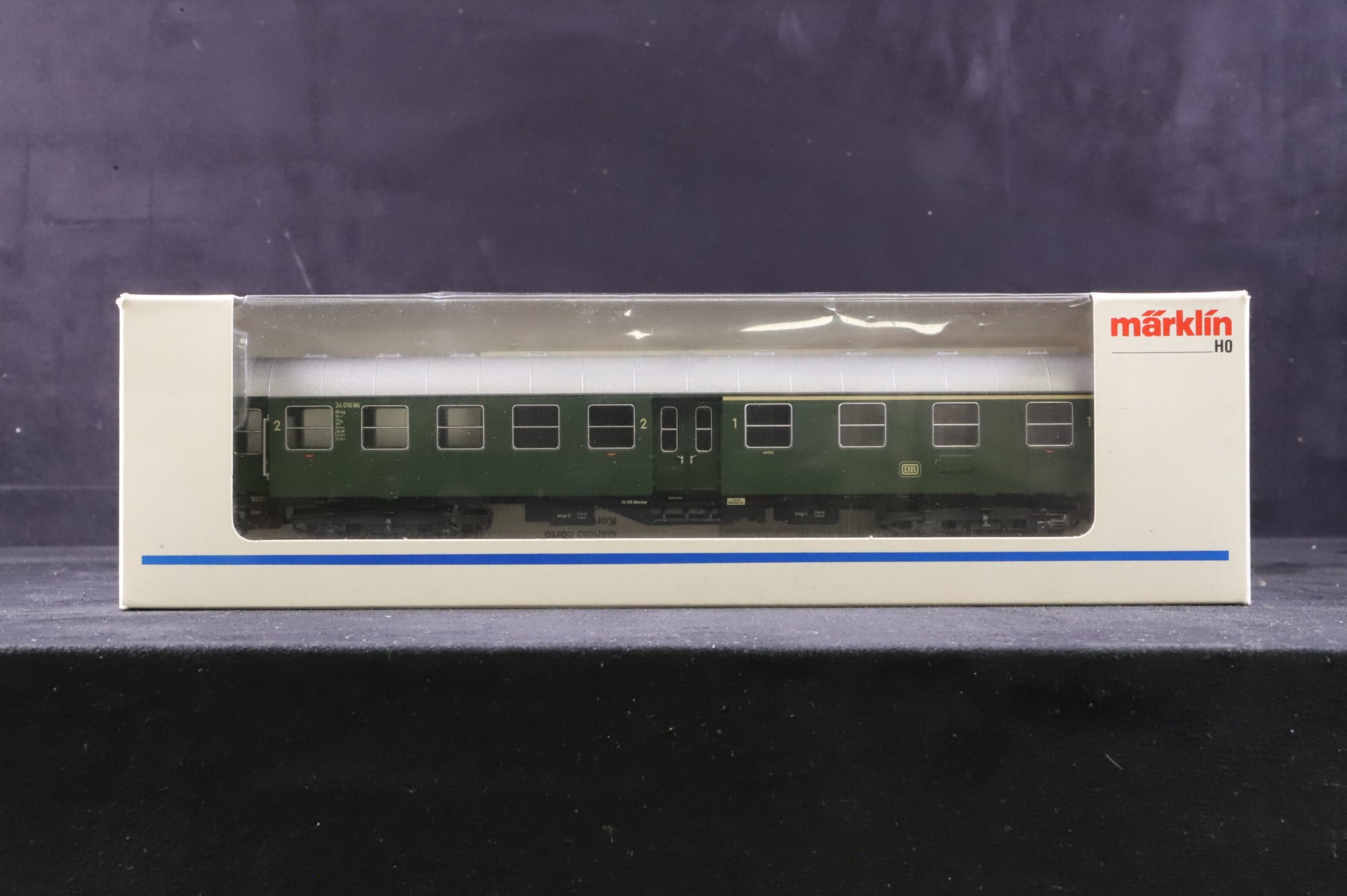 Marklin HO Rake Of 3 Green DB Coaches Inc. 4131, 4132 & 4133