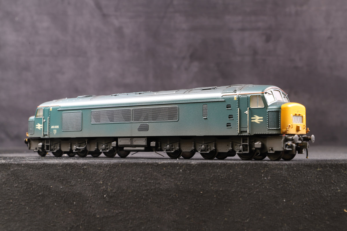 Bachmann OO 32-700 Class 46 Diesel &#39;46035&#39; BR Blue, Weathered &amp; Renumbered