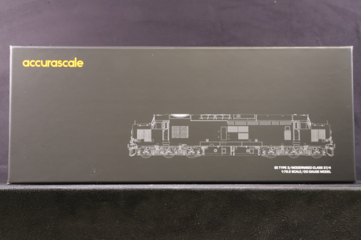 Accurascale OO ACC2308 Class 37/4 \37409&#39; BR Large Logo Blue
