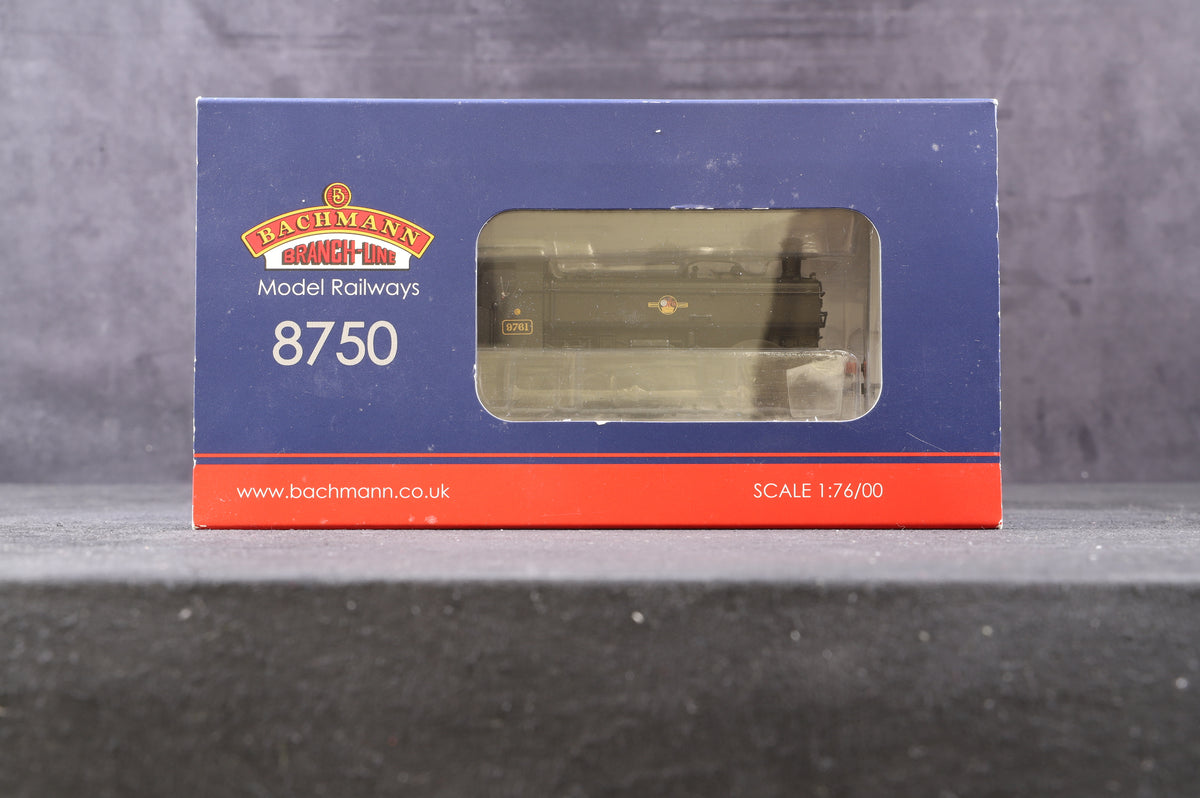 Bachmann OO 32-207 Class 8750 Pannier Tank &#39;9761&#39; BR Black L/C, DCC Fitted