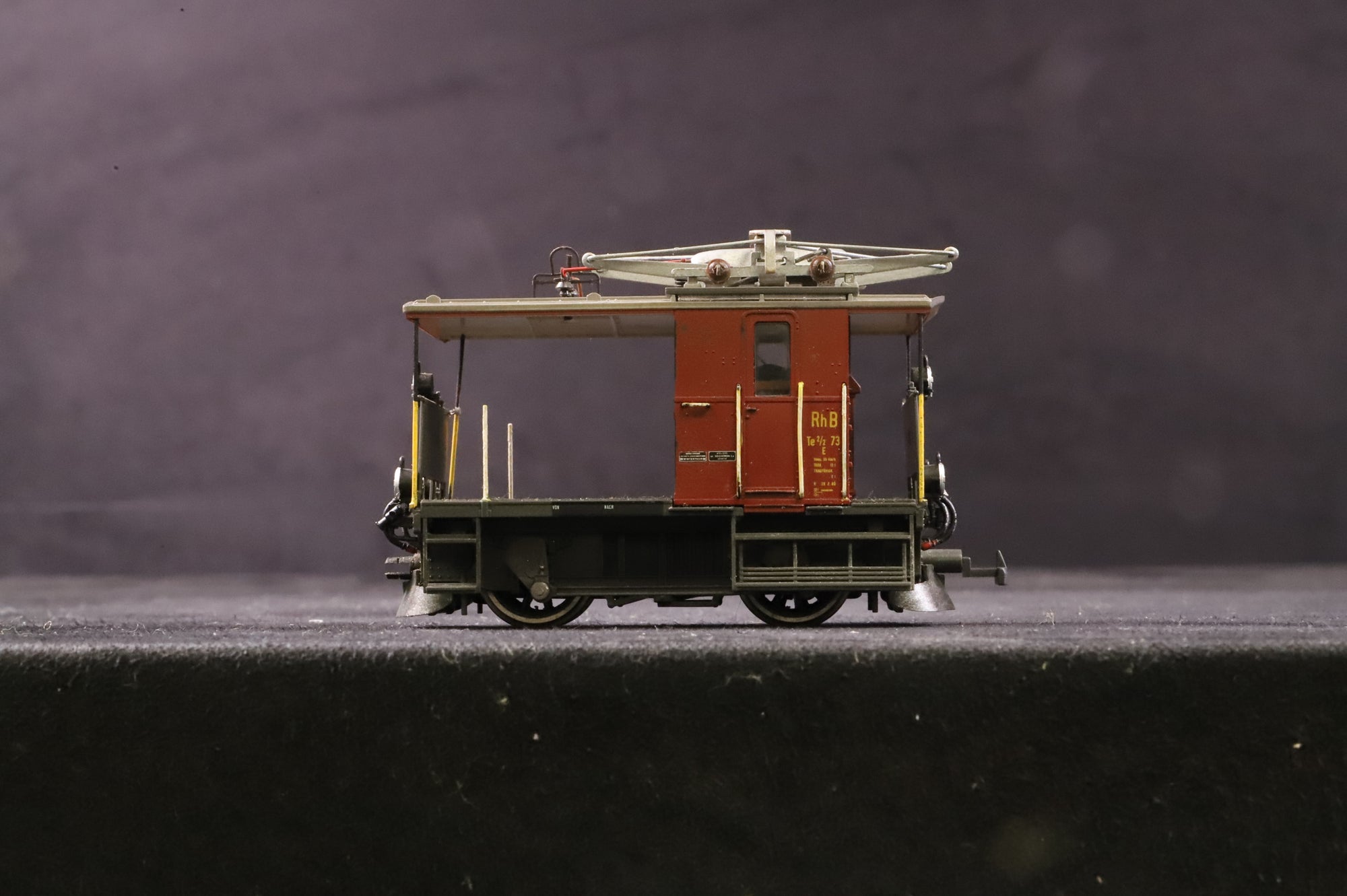 Bemo HOm 1270-103 Class Te 2/2 Works Tractor 73 of the Rhaetian Railway NON RUNNER