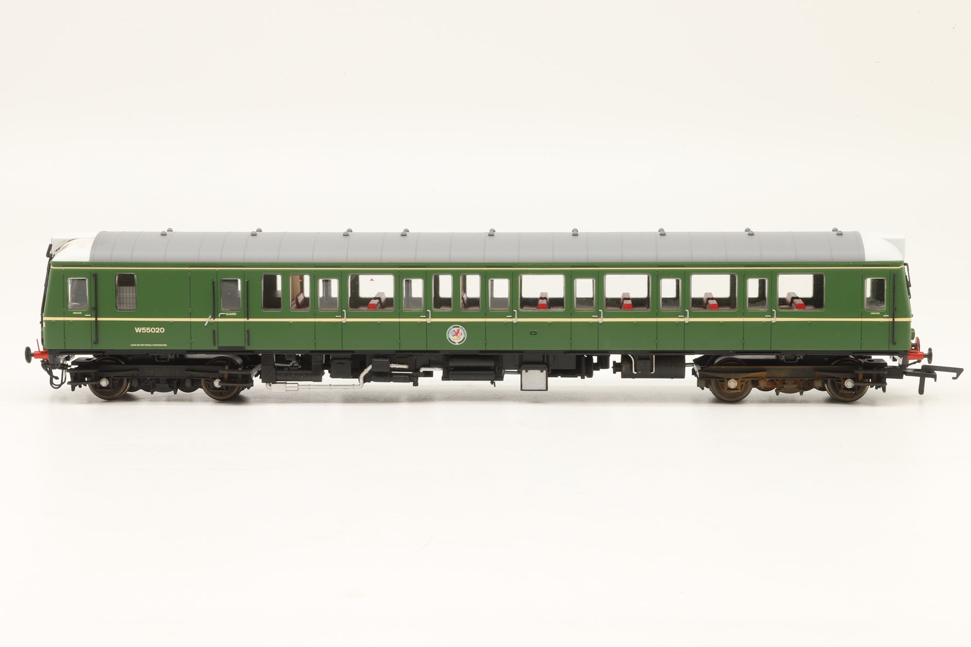Dapol OO 4D-009-001 Class 121 Bubble Car 'W55020' BR Green Whiskers Weathered