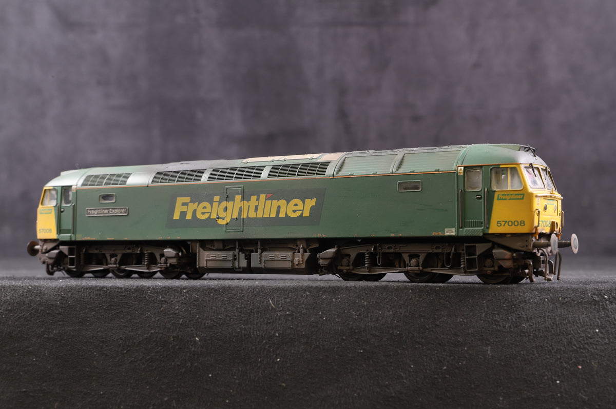 Bachmann OO 32-750 Class 57/0 &#39;57008&#39; Diesel &#39;Freightliner Explorer&#39; Freightliner Weathered