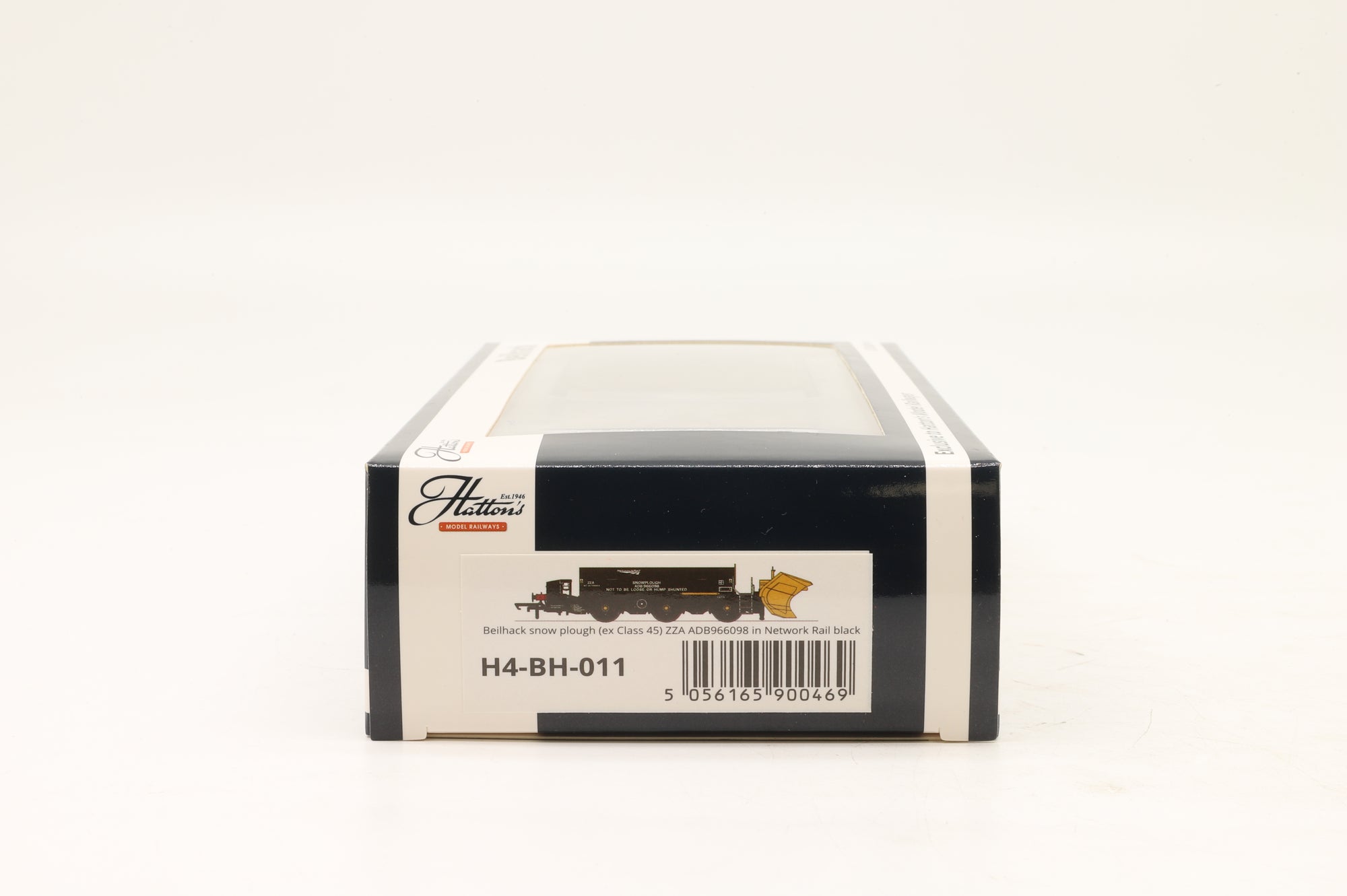 Hattons OO H4-BH-011 Beihack Snow Plough Network Rail Black
