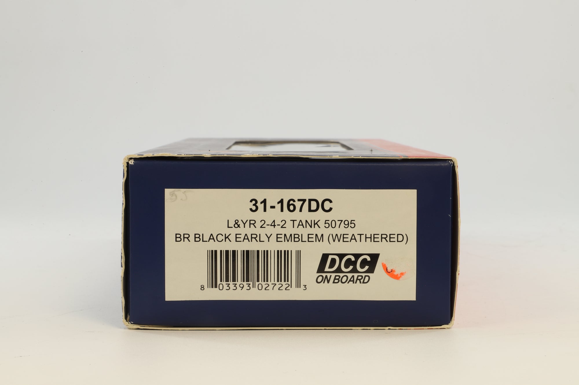 Bachmann OO 31-167DC L&YR 2-4-2 Tank '50795' BR Black E/C Weathered DCC Fitted