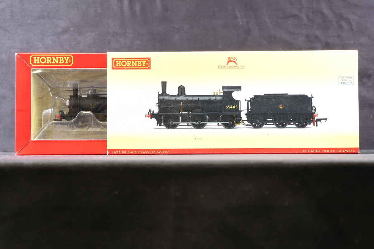 Hornby OO R3232 Class J15 &#39;65445&#39; BR Black L/C