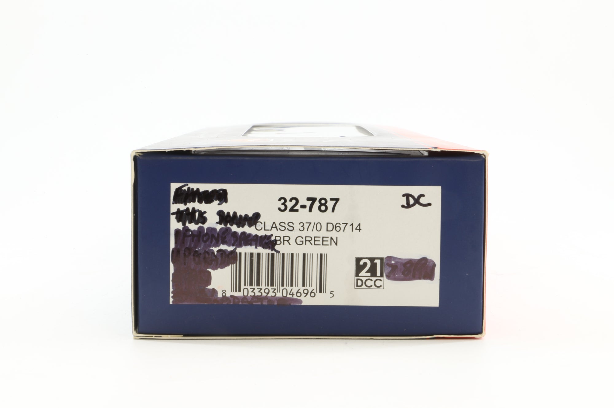 Bachmann OO 32-787 Class 37/0 'D6714' BR Green L/C