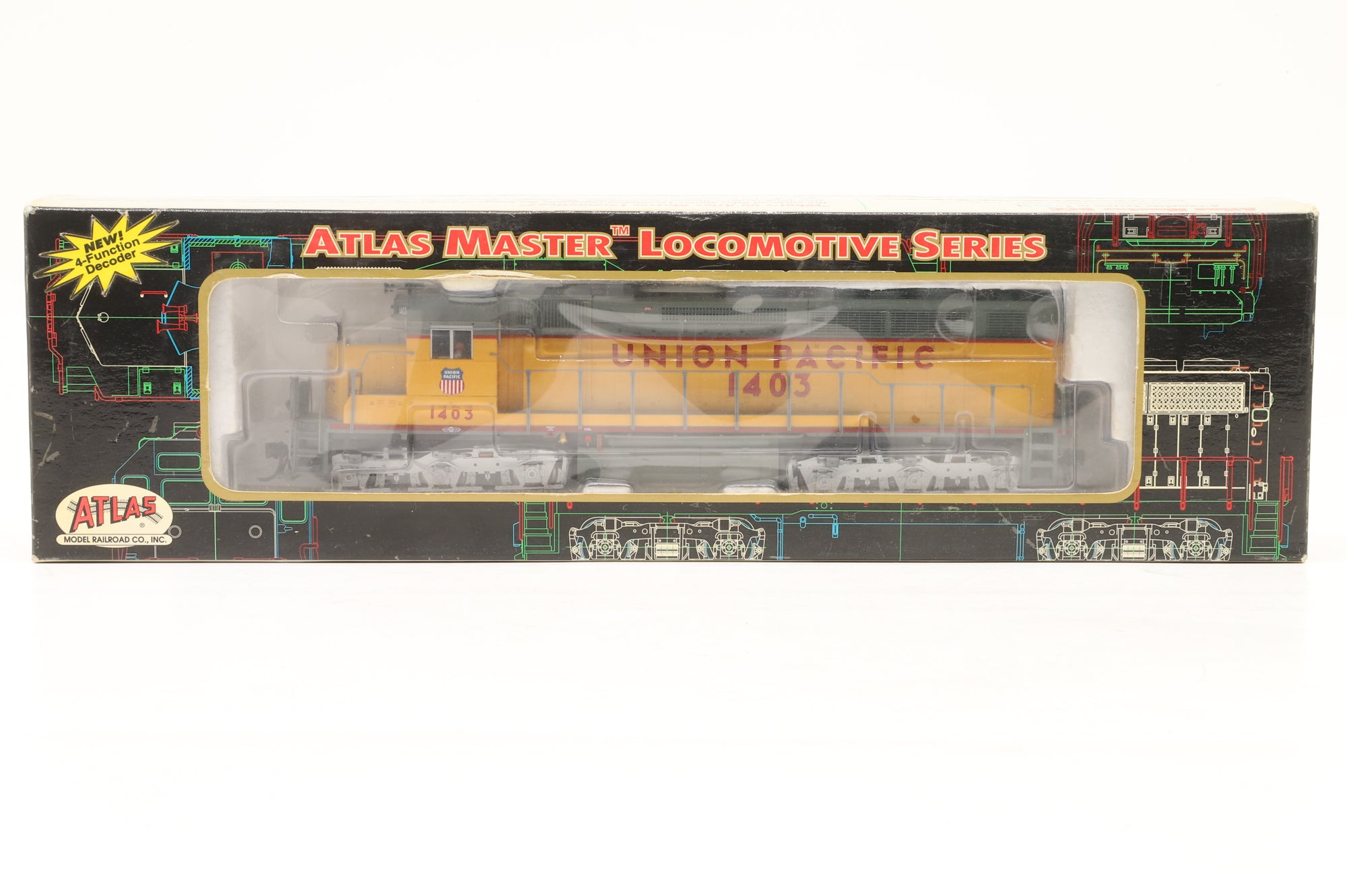 Atlas HO 9290 SDP-35 #1403 in Union Pacific Yellow