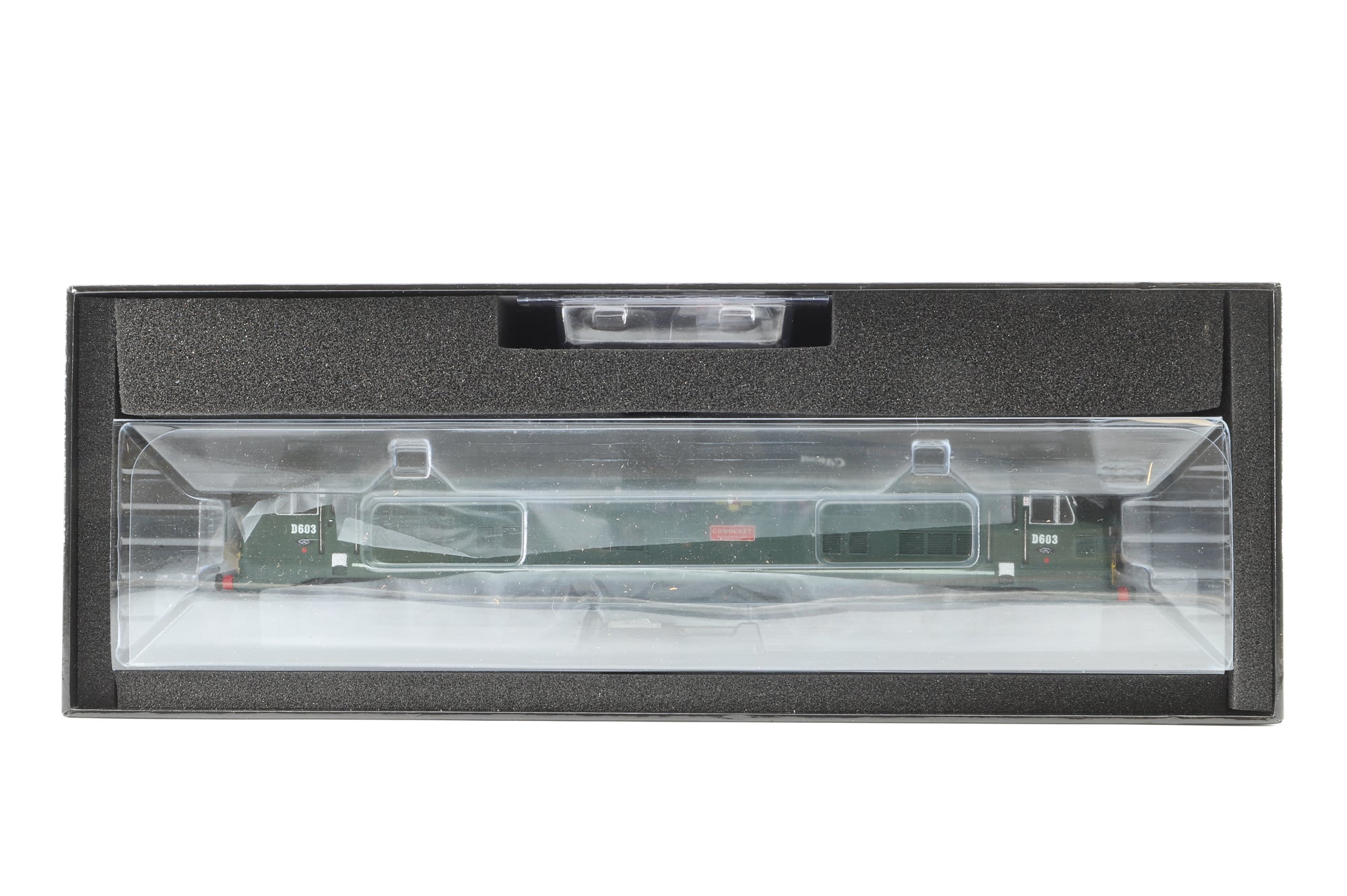 KMRC OO K2603 Class 42 Warship D603 'Conquest' in BR Green