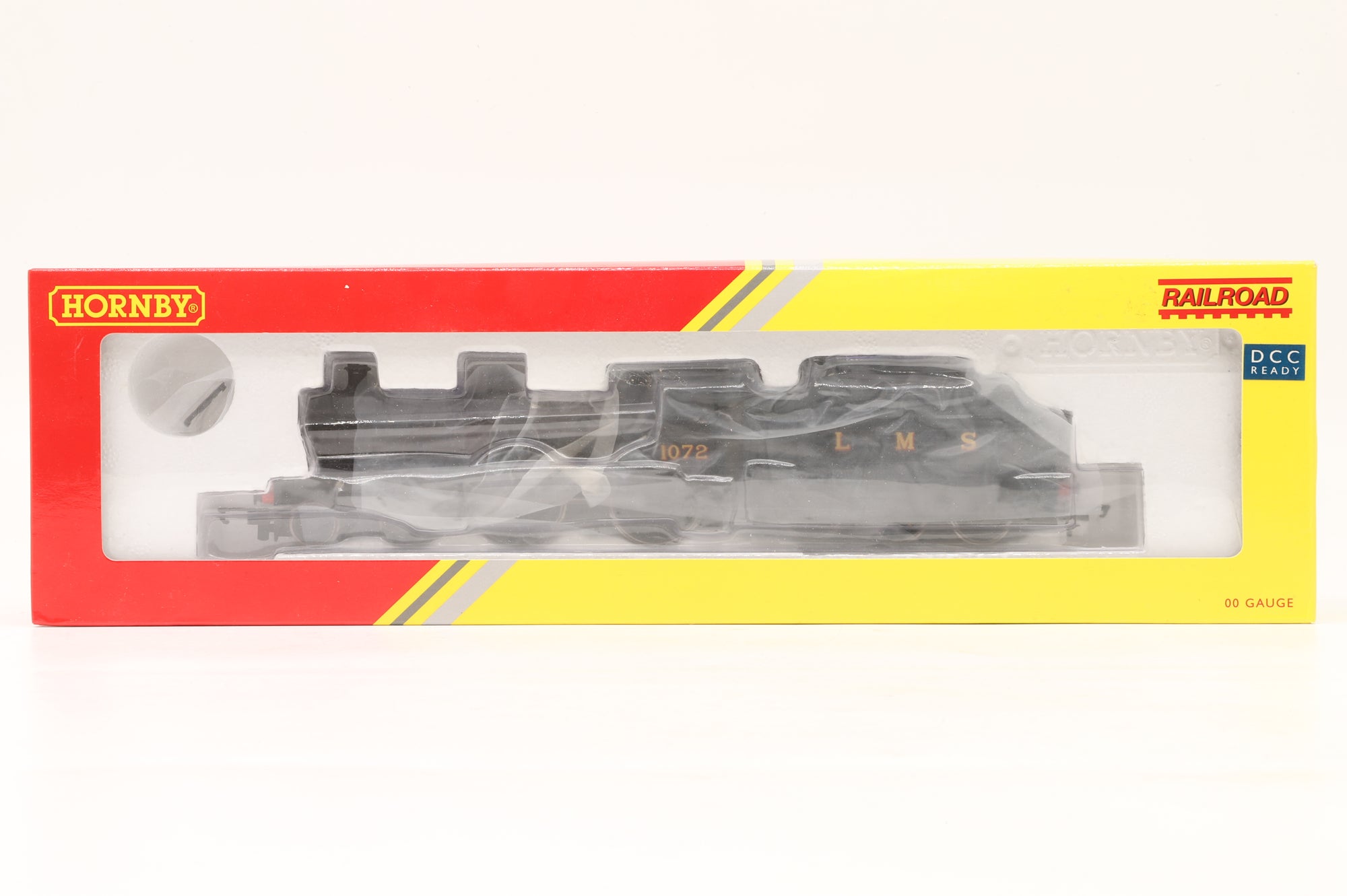 Hornby Railroad OO R3276 4-4-0 Compound w/ Fowler Tender 1072 in LMS Black