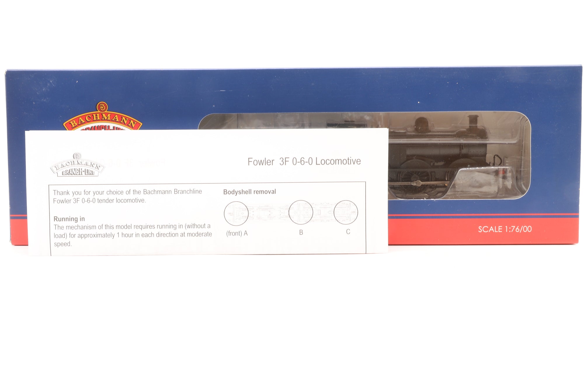 Bachmann OO 31-627A Class 3F 3709 in LMS Black