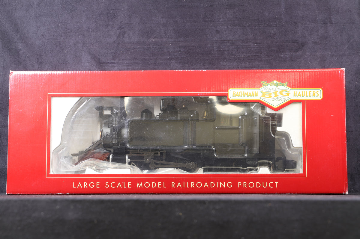 Bachmann Big Hauler G 91197 Baldwin 2-4-2T Unlettered Plain Black