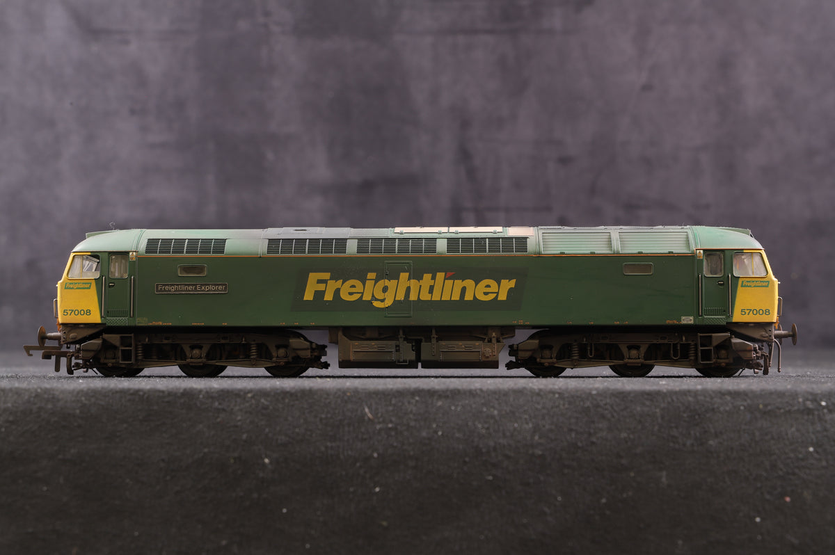 Bachmann OO 32-750 Class 57/0 &#39;57008&#39; Diesel &#39;Freightliner Explorer&#39; Freightliner Weathered