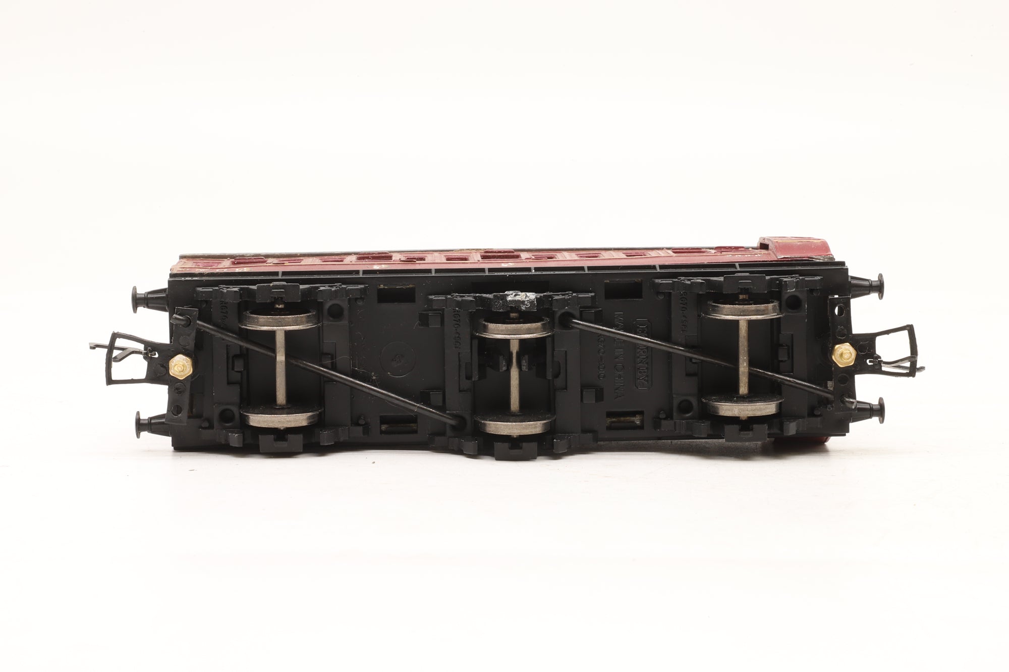 GEM/ Hornby OO Rake Of 4 6 Wheel LNWR Coaches Kit Built