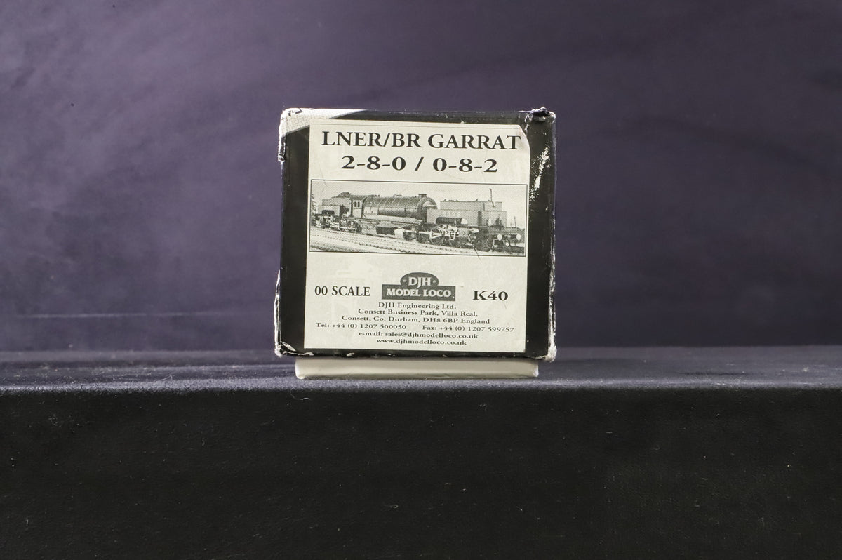 DJH OO K40 LNER/ BR Garrat 2-8-0/ 0-8-2  &#39;2395&#39; LNER Black Kit Built