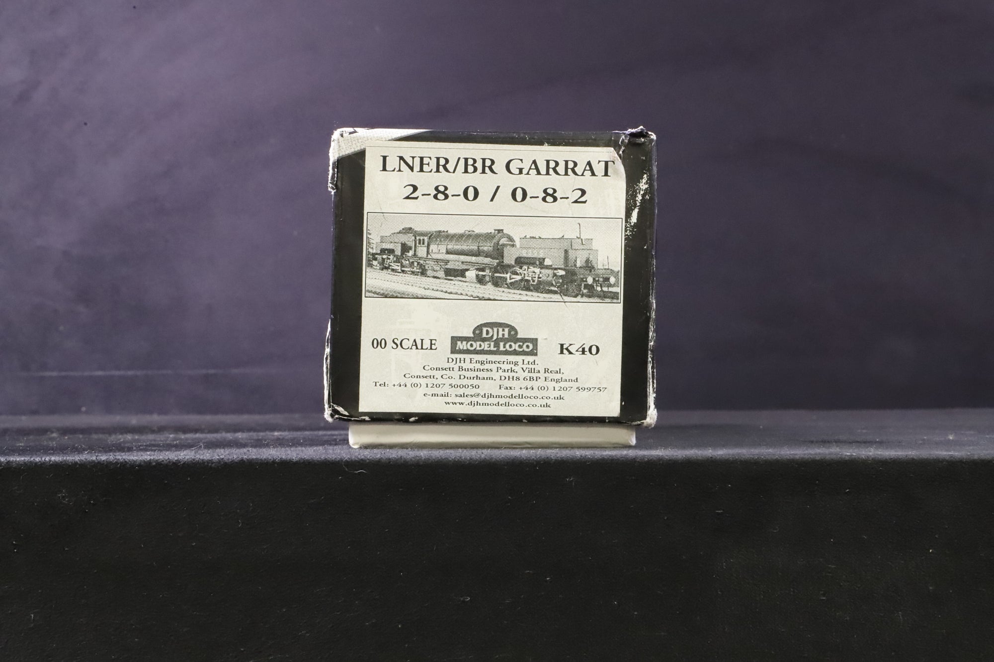 DJH OO K40 LNER/ BR Garrat 2-8-0/ 0-8-2  '2395' LNER Black Kit Built