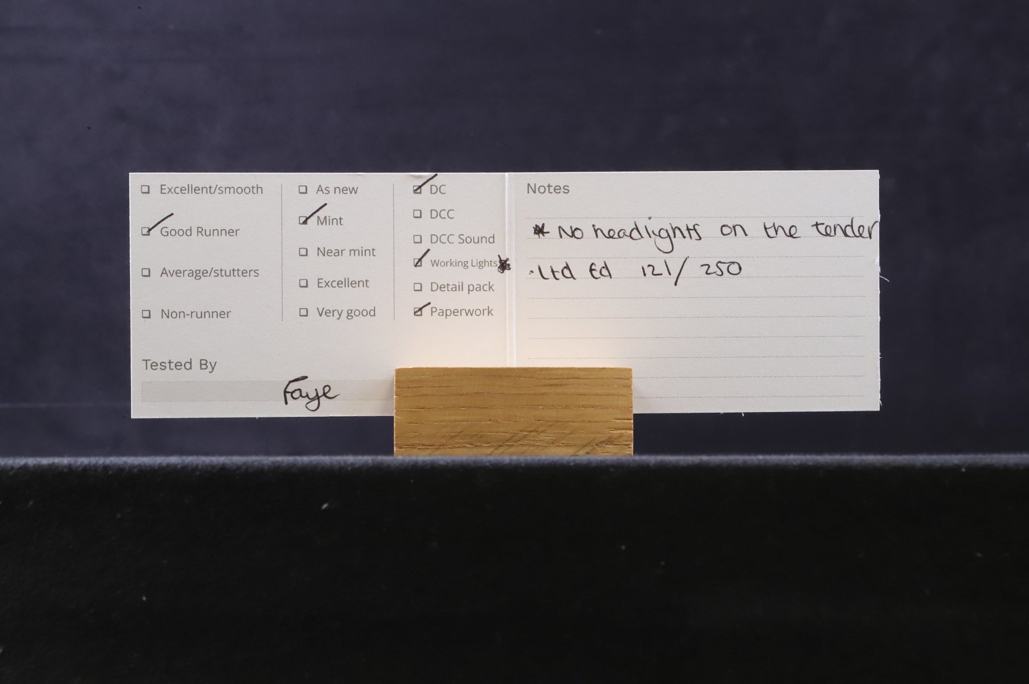 KR Models OO EE GT3 BR Black Ltd Ed 121/ 250