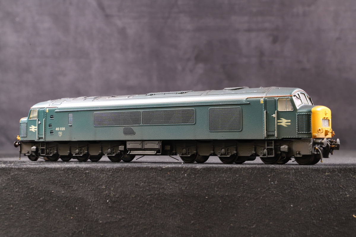 Bachmann OO 32-700 Class 46 Diesel &#39;46035&#39; BR Blue, Weathered &amp; Renumbered